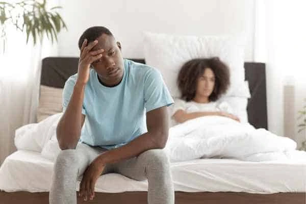 Man upset about ED symptoms Blackpool