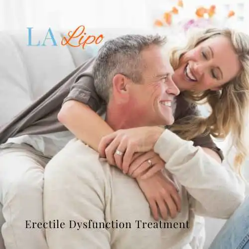 LA-EMS Blackpool treatment - happy couple together.