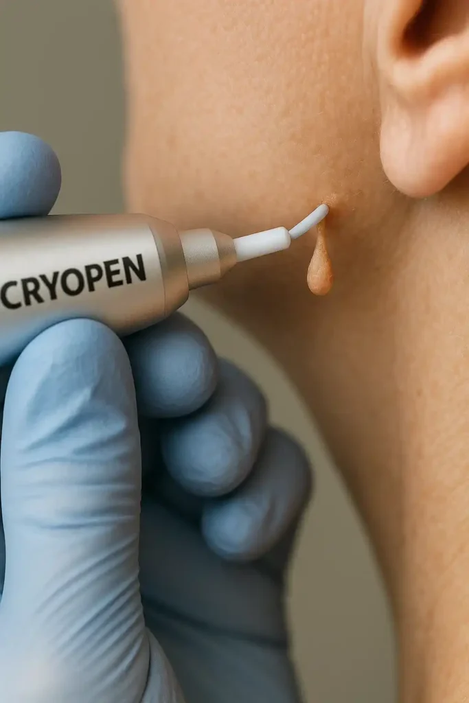 Cryopen for skin tags removal Blackpool speak to our team today!