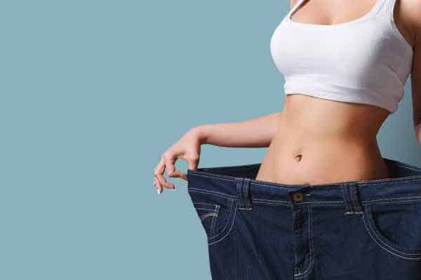 woman after fat reduction treatment Blackpool