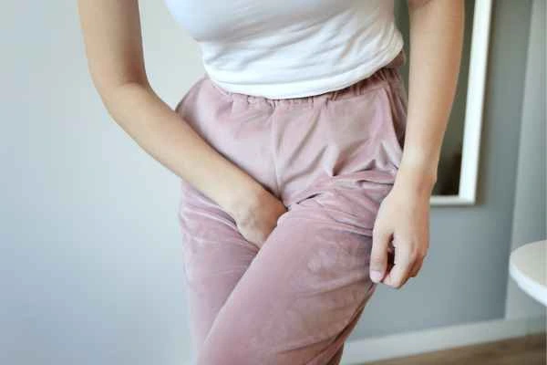 woman struggling with urine incontinence Blackpool