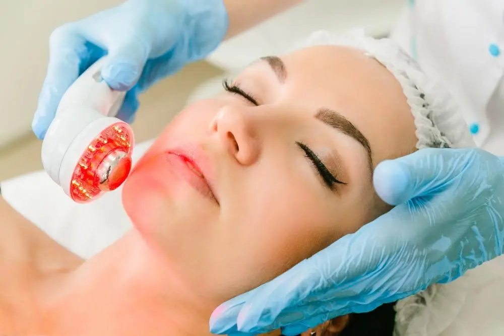 woman having non-surgical Morph8 treatment Blackpool