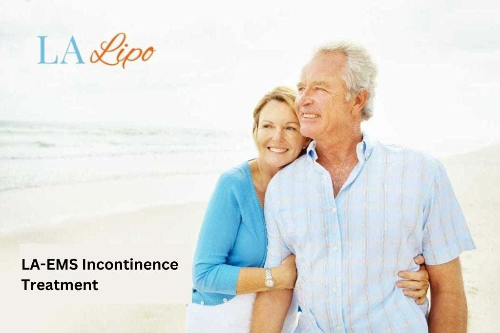 happy couple after treating stress incontinence Blackpool speak to our team today.