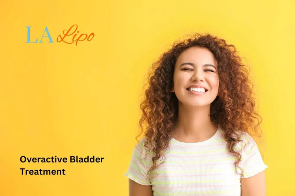 woman smiling about overactive bladder treatment Blackpool solutions